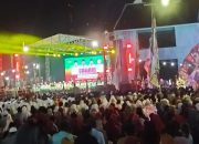 FAHAM Bersholawat, Ribuan Warga Terus Berdatangan Penuhi Gor A. Yani Sumenep
