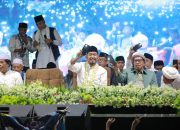 Belasan Ribu Warga Saronggi Bersholawat Doakan Faham Menang Pilkada 2024