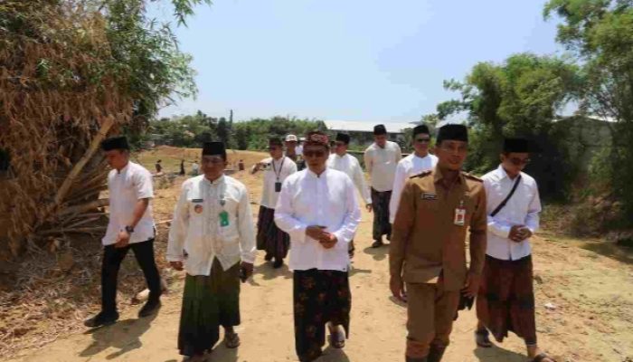 Pj. Bupati Pamekasan Pantau Langsung Tiga Titik Lokasi Proyek Normalisasi Sungai