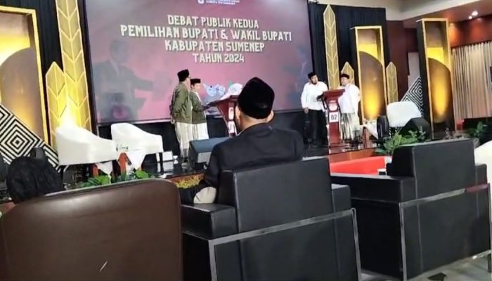 KPU Sumenep Sukses Gelar Debat Publik Kedua Dengan Tema Tata kelola pelayanan publik dalam upaya meningkatkan kesejahteraan masyarakat Sumenep