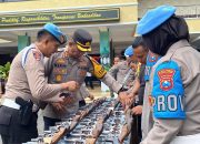 Polres Lumajang Periksa Senjata Api Anggota, Cegah Penyalahgunaan