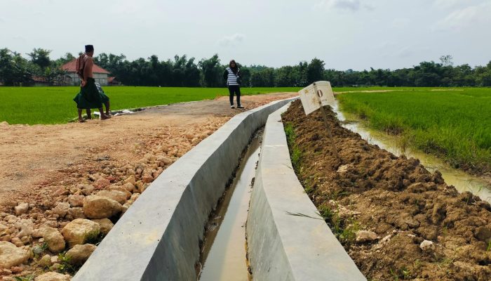Potensial Terjadinya Penyimpangan, Proyek Saluran Irigasi P3-TGAI di Desa Tambelangan Sampang Dinilai Tak Tepat Sasaran