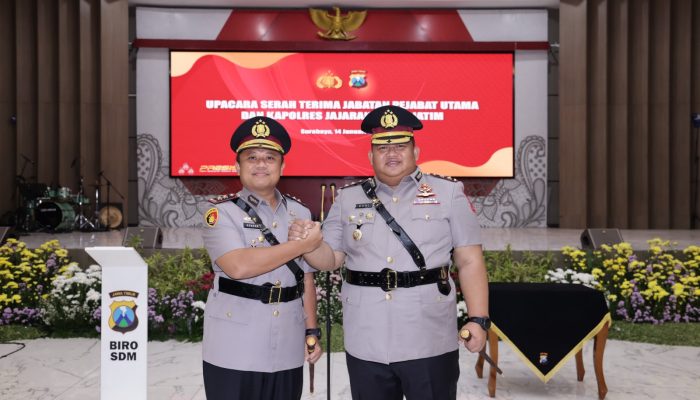 Polda Jatim Geser 23 PJU, Kapolres Pamekasan Juga Kena Rotasi