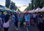 Pemkab Sumenep Adakan Bazar Takjil Ramadhan, Masyarakat Terlihat Antusias