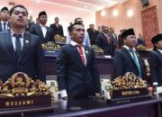 Rapat Paripurna DPRD Sumenep Dalam Rangka Penyampaian Visi Misi Bupati 5 Tahun Ke Depan