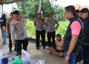 Kapolres Pamekasan Pimpin Langsung Penggerebekan Bandar Narkoba Ditemukan Senjata Dan Ratusan Klip Sabu