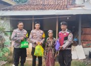Polsek Proppo Pamekasan Berikan Sembako Kepada Janda dan Masyarakat Kurang Mampu