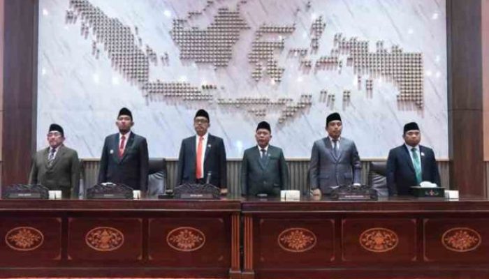 Gelar Rapat Paripurna DPRD Sumenep Penyampaian Visi Misi Bupati dan Wakil Bupati Periode 2025-2030