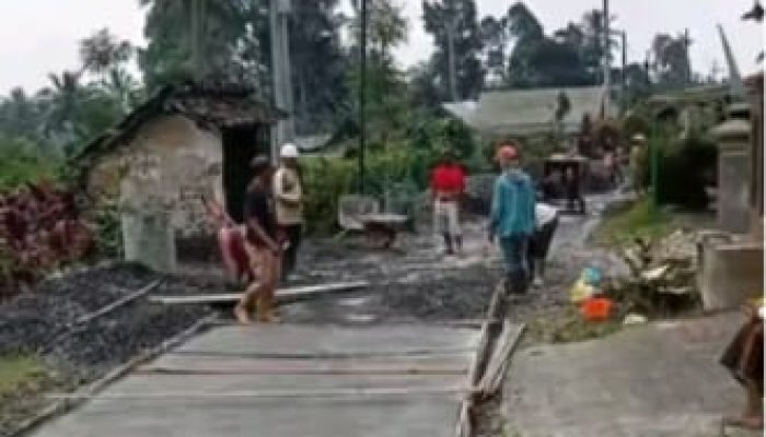 Perbaikan Rabat Beton Jalan Lingkar Kabupaten Dapat Respons Positif dari Pemkab Lumajang