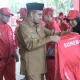 FOTO: Bupati Sumenep Achmad Fauzi Wongsojudo Resmi Melepas Atlet Porprov Jatim ke-IX 2025