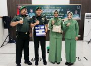 Kodim 0821/Lumajang Gelar Tradisi Korps Pindah Satuan untuk Kasdim Mayor Inf Aditya Kurnia Rahman