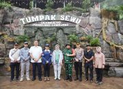 Pariwisata Lumajang Bangkit, Wamenparekraf Tinjau Tumpak Sewu Didampingi Dandim dan Forkopimda