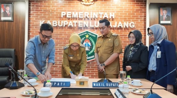 Foto: Pemerintah Kabupaten Lumajang resmi mendirikan Badan Usaha Milik Daerah (BUMD) baru bernama PT, Bank Perekonomian Rakyat Daerah (BPR) Lumajang