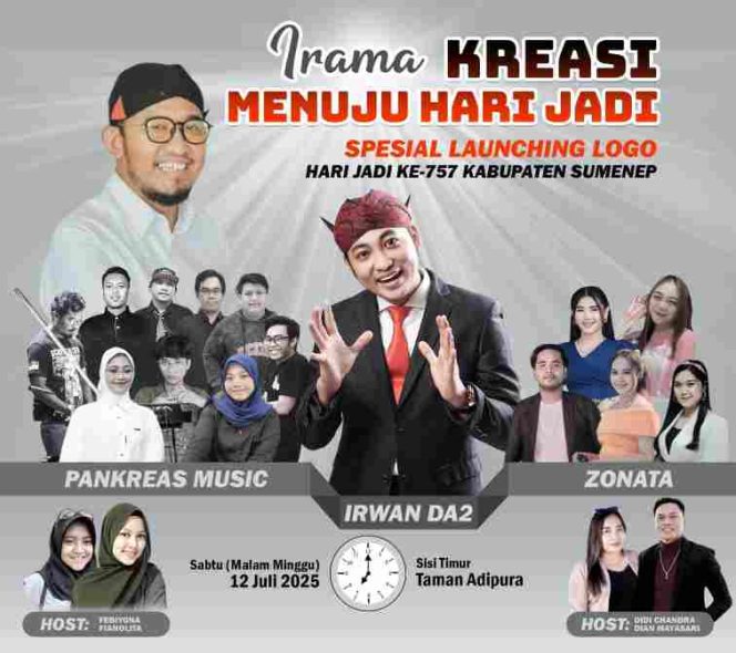 Foto: Spektakuler Launching Logo Hari Jadi Kabupaten Sumenep ke-757