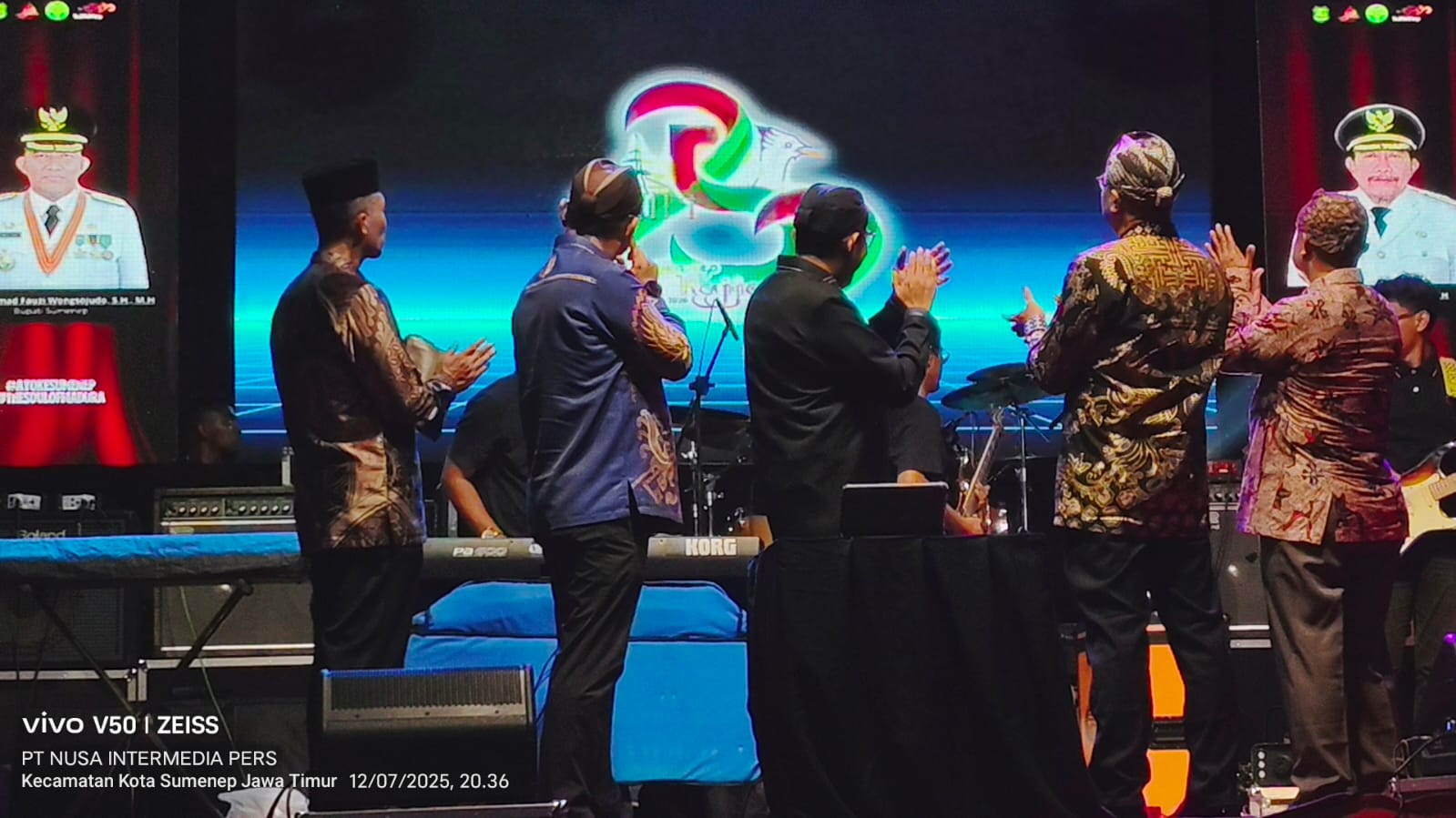 Foto: Momentum acara Launching Logo Hari Jadi ke-757 Kabupaten Sumenep