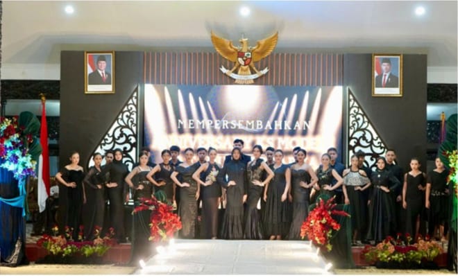 Foto: Anniversary KS Models Management menjadi mitra aktif dalam promosi batik serta produk UMKM khas Lumajang