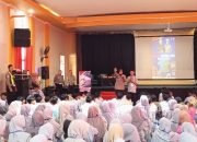 Satgas Preemtif Operasi Patuh Semeru Sosialisasikan Tertib Lalu Lintas di SMK Muhammadiyah Lumajang