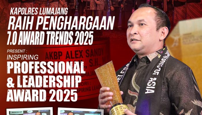 Bersama Profesor Muzakki AKBP Alex Sandy Siregar Raih Leadership Award