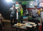 Lomba Siskamling Jadi Ajang Guyub Rukun, Babinsa Bandaran Dampingi Penilaian Siskamling
