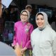 Foto: Walikota Mojokerto, Ika Puspitasari (Ning Ita) bersama Bupati Lumajang dan Indah Amperawati (Bunda Indah)