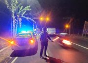 Satlantas Polres Lumajang Gelar Patroli Blue Light, Antisipasi Balap Liar dan Gangguan Kamtibmas