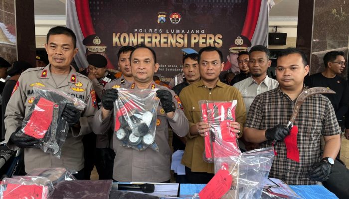 Polres Lumajang Tangkap Dua Pelaku Pencurian 91 Meter Air Perumdam Tirta Mahameru