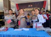 Polres Lumajang Amankan Pelaku Curanmor, Kedapatan Bawa Sajam Saat Dikejar Polisi