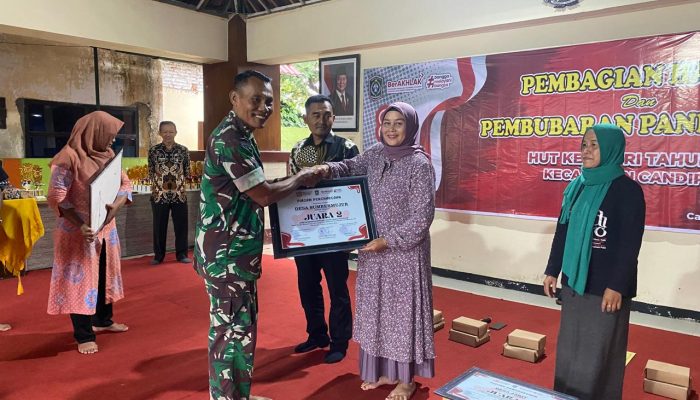 Pemdes Sumbermujur Candipuro kembali Meraih Juara Dalam Lomba Siskamling tingkat kecamatan