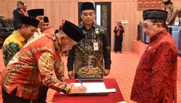 DPRD Sumenep Gelar Rapat Paripurna Penandatanganan KUA-PPAS TA 2026