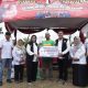 FOTO: Dinas Ketahanan Pangan dan Pertanian (DKPP) Kabupaten Lumajang menyerahkan bantuan kepada sejumlah Poktan melalui program DBHCHT