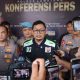 FOTO: Polres Lumajang konferensi pers hasil otopsi meninggalnya tersangka di rumkit bhayangkara lumajan