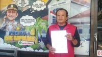 FOTO: Wabup LIRA Lumajang, Dendik Zeldianto ayah korban S (Inisial) yang masih dibawah umur