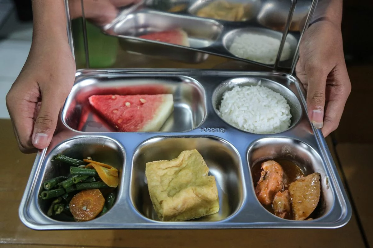 FOTO: Ilustrasi menu Program Makan Bergizi Gratis