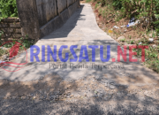 Rabat Beton Rp150 Juta Gagal Fungsi, Pokmas ‘Budi Pekerti’ Jadi Sorotan