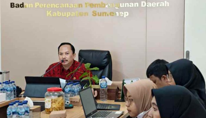 FOTO: Dr. Ir. Arif Firmanto, Kepala Badan Perencanaan Pembangunan Daerah (BAPPEDA) Kabupaten Sumenep