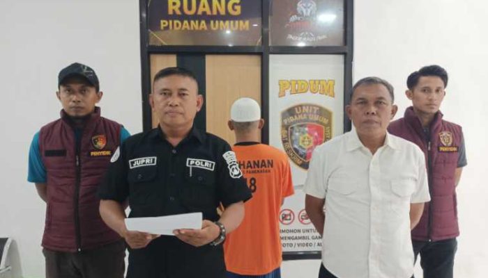 FOTO: Press release Polres Pamekasan ungkap prlaku pembacokan warga Desa kowel Pamekasan