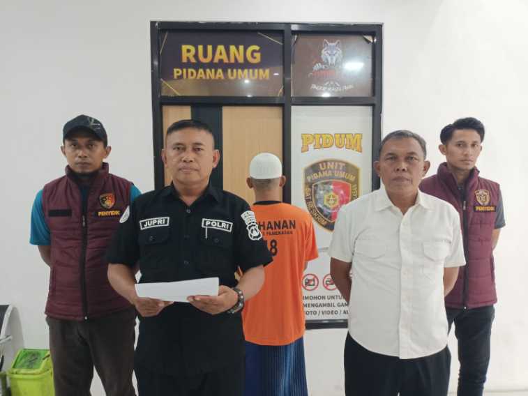 FOTO: Press release Polres Pamekasan ungkap prlaku pembacokan warga Desa kowel Pamekasan