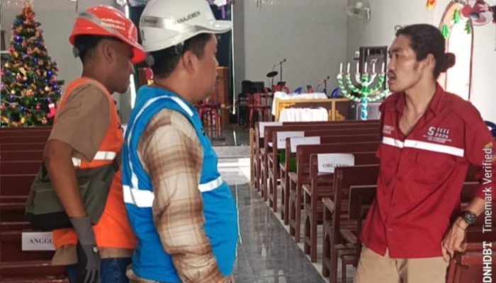 Natal 2025, PLN UP3 Madura Siapkan Pasokan Listrik untuk Ibadah yang Nyaman