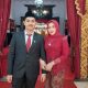 FOTO: Eka Bhagas Nur Ardiansyah, Anggota DPRD Sumenep, bersama istri.