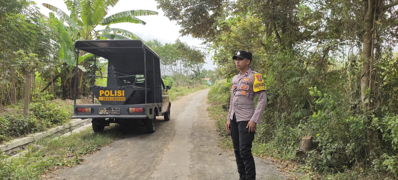 Polsek Kunir Intensifkan Patroli Jalan Raya