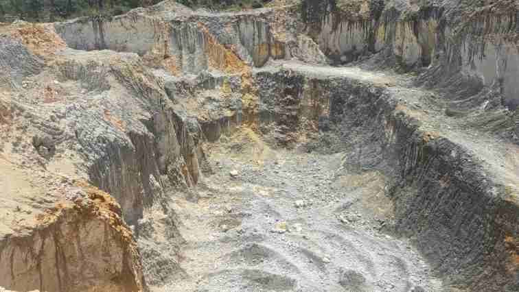 Lokasi tambang galian C diduga ilegal milik H. Maher