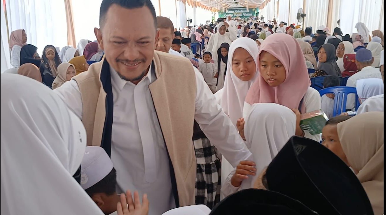 Yayasan Bani Insan Peduli menggelar kegiatan sosial berskala besar dengan menyantuni 2.000 anak yatim