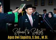 AJS Ucapkan Selamat atas Pelantikan Sekkab Sumenep Agus Dwi Saputra
