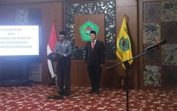 Sekda Definitif Dilantik, Bupati Kholilurrahman Tekankan Percepatan Pelayanan Publik