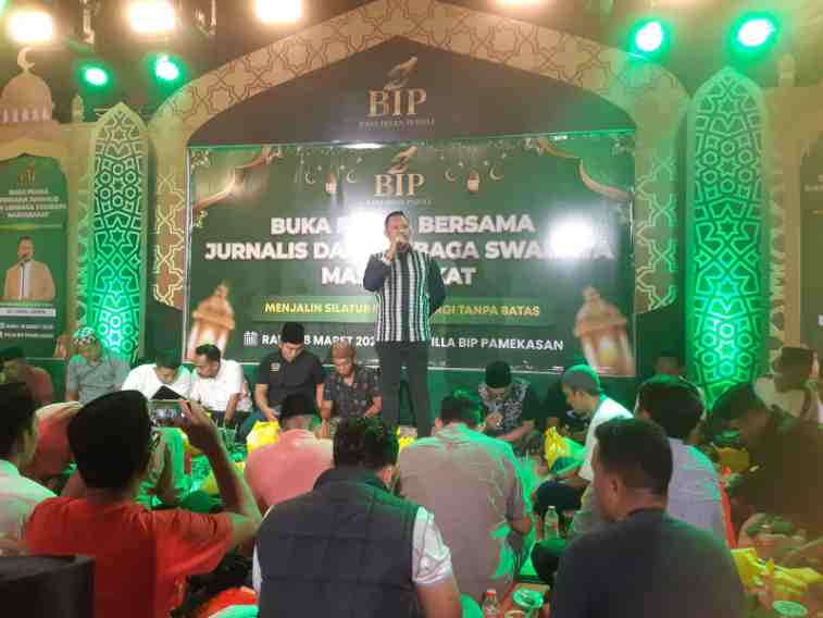 BIP Pamekasan Pererat Silaturahmi Jurnalis dan LSM Lewat Buka Puasa Bersama