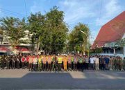 Jelang Malam Takbiran Idul Fitri 1447 H, Polres Pamekasan Perkuat Pengamanan Lewat Apel Gabungan