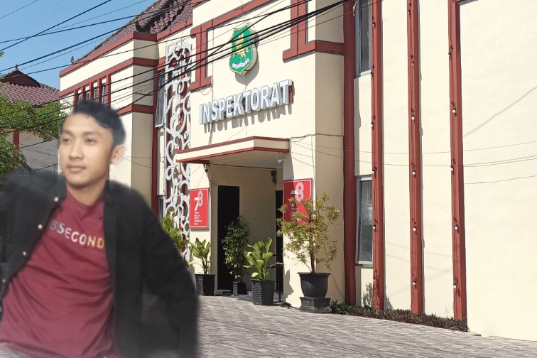 Aktivis JASTRA, Hasyim Kahadafi dan Kantor Inspektorat Kabupaten Sumenep