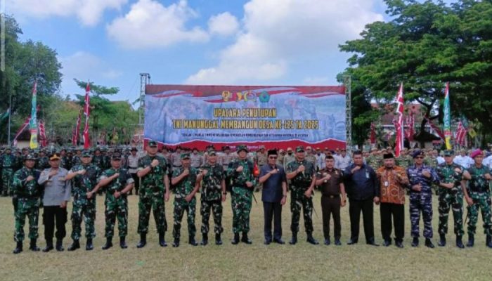 Penutupan TMMD ke-125 di Pamekasan, Perkuat Pembangunan dan Semangat Gotong Royong