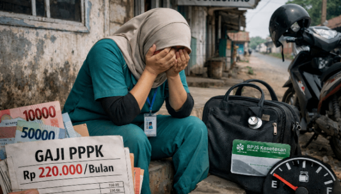 Naik Status Turun Derita, Gaji Nakes PPPK Paruh Waktu di Sumenep Tak Manusiawi