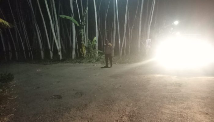 Polsek Kunir Gencarkan Patroli Blue Light, Persempit Ruang Gerak Pelaku Kejahatan Jalanan